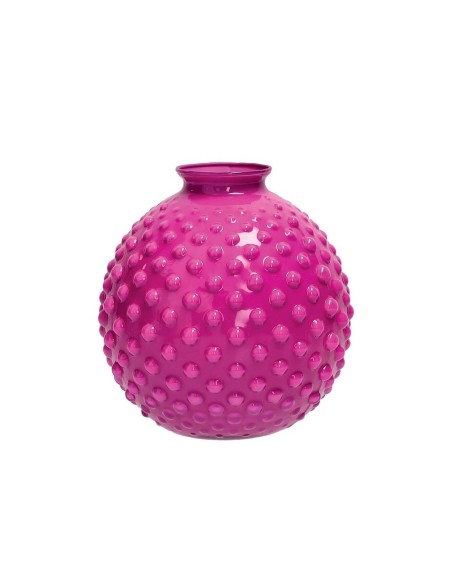 Brandani - Vaso Bolle fucsia vetro D 16